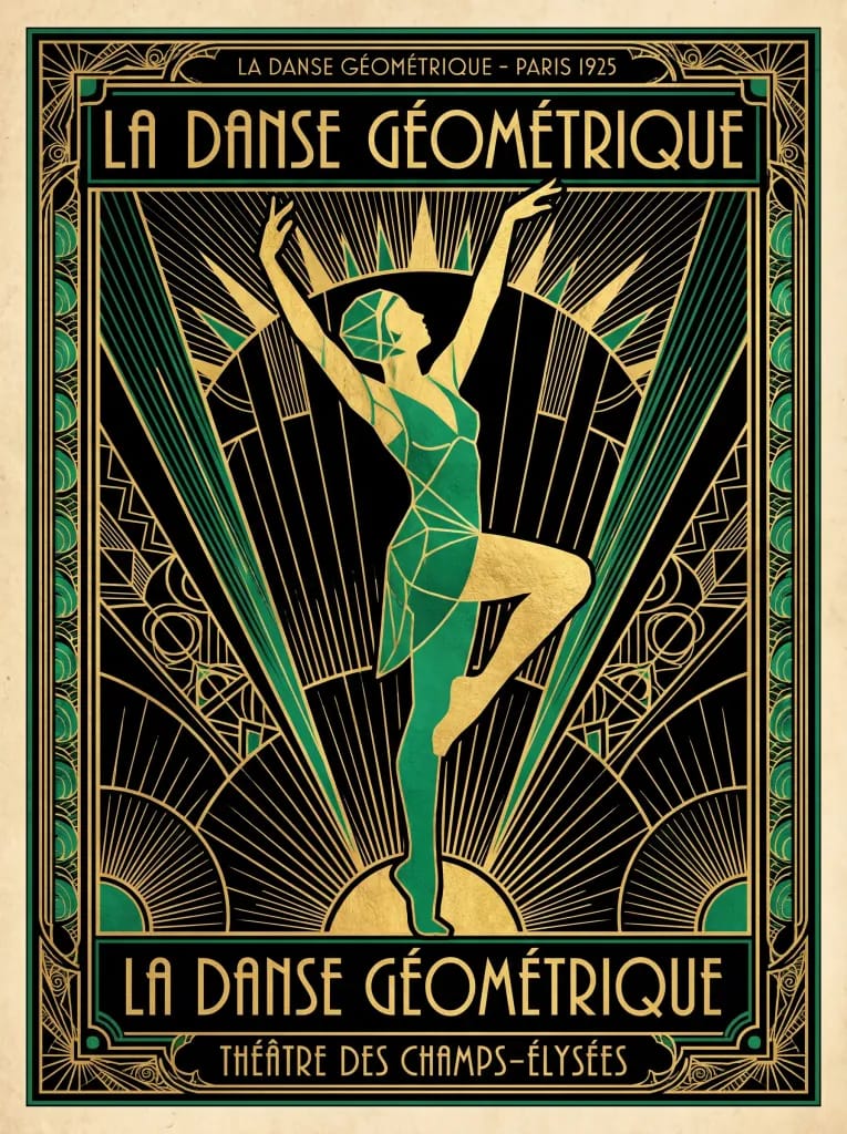 Plakat art déco