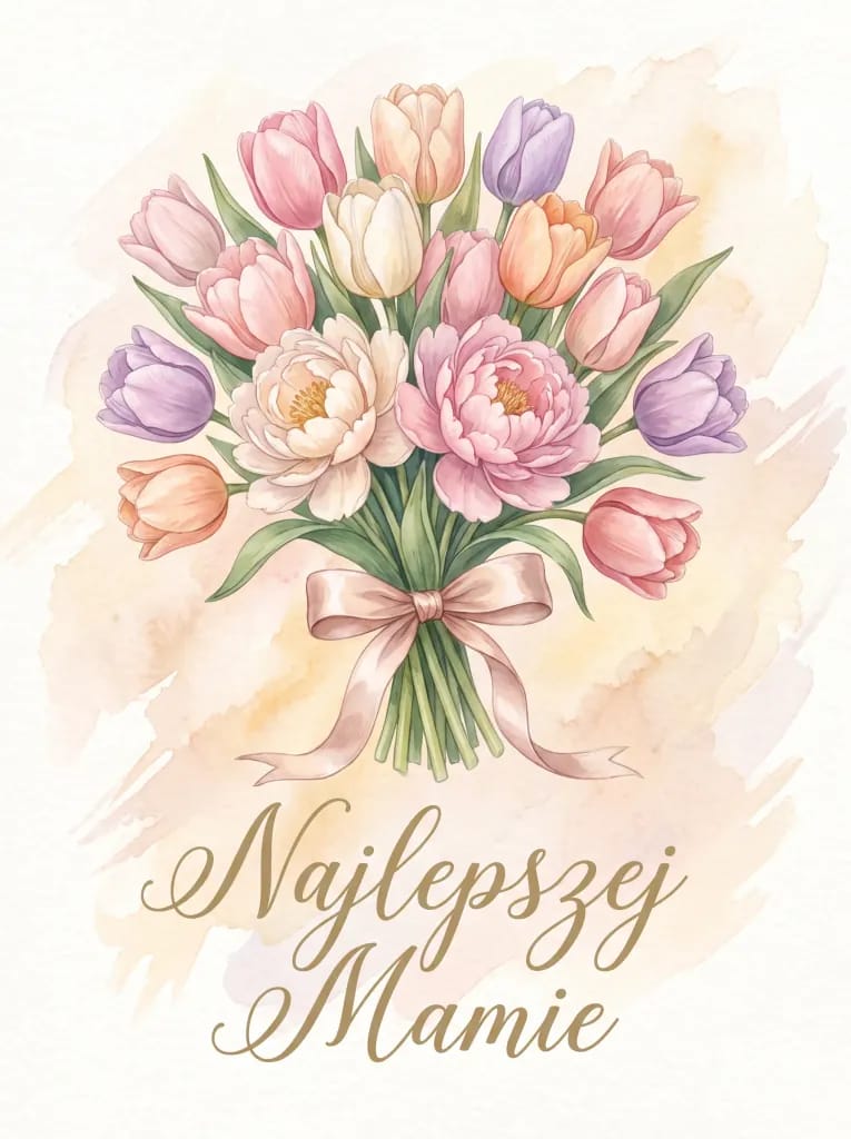 Kartka na Dzień Mamy