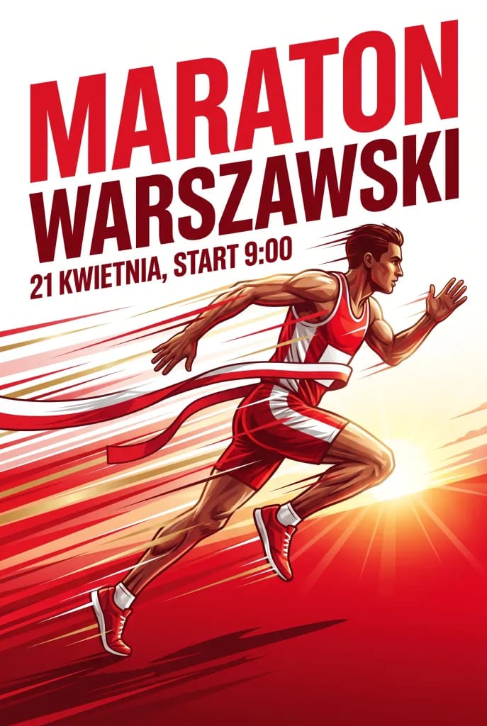 Plakat maratonu