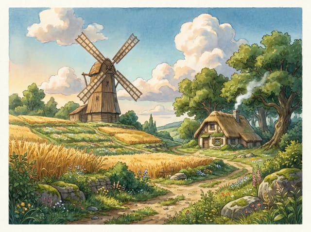 Sceneria Ghibli