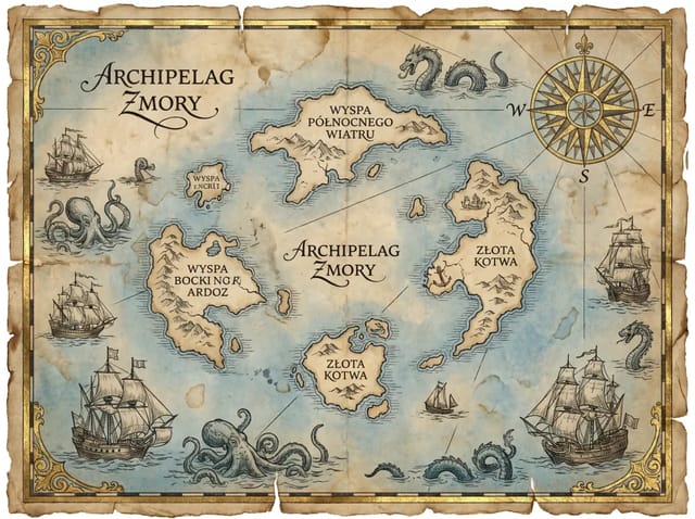 Mapa fantasy