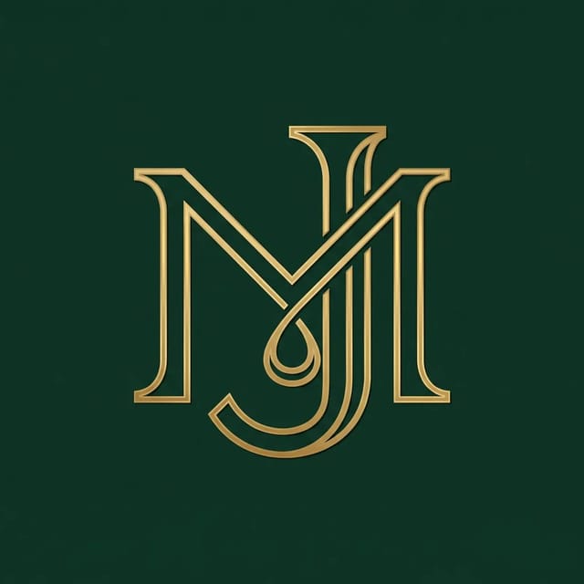 Złoty monogram