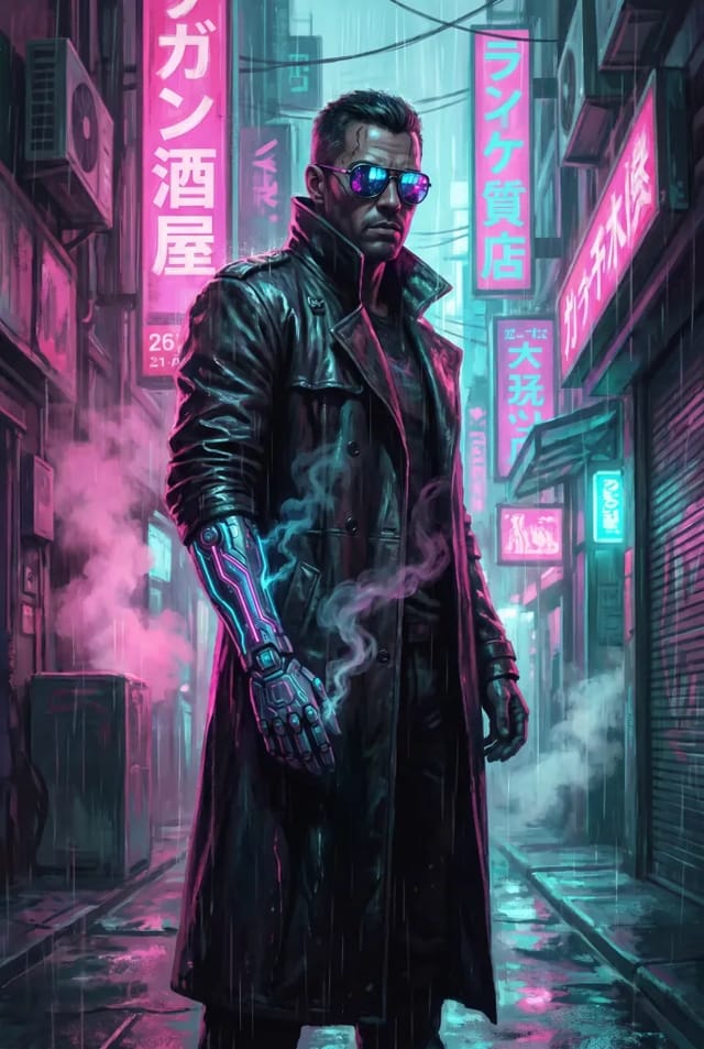 Najemnik cyberpunk