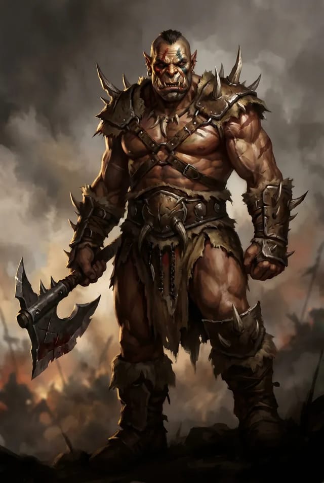 Ork wojownik