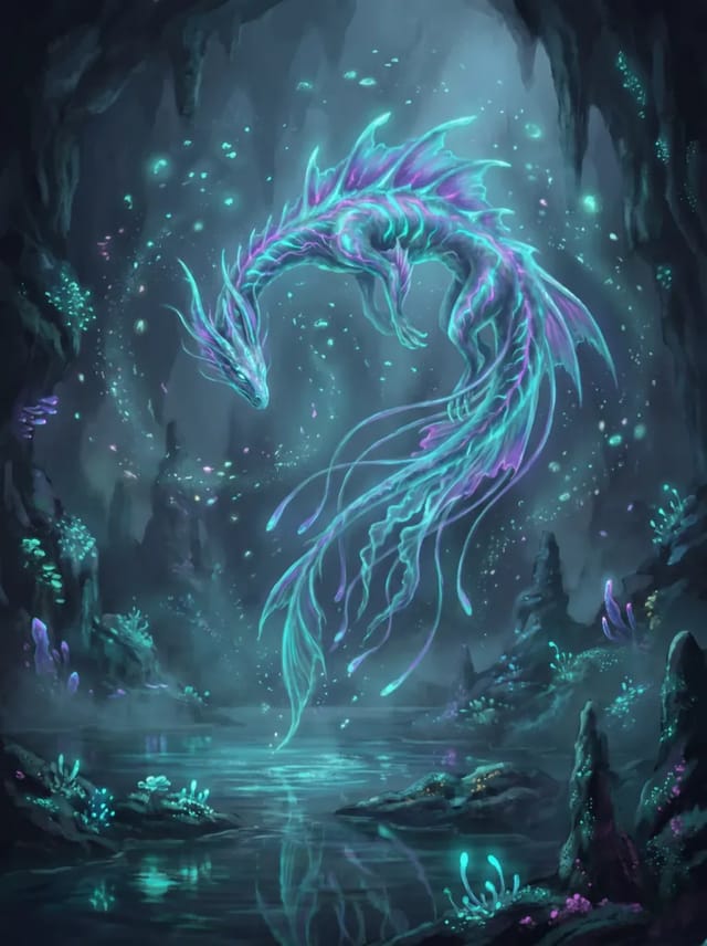 Bioluminescencyjne stworzenie