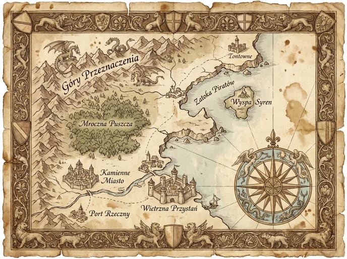 Mapa fantasy