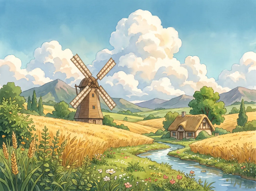 Sceneria Ghibli