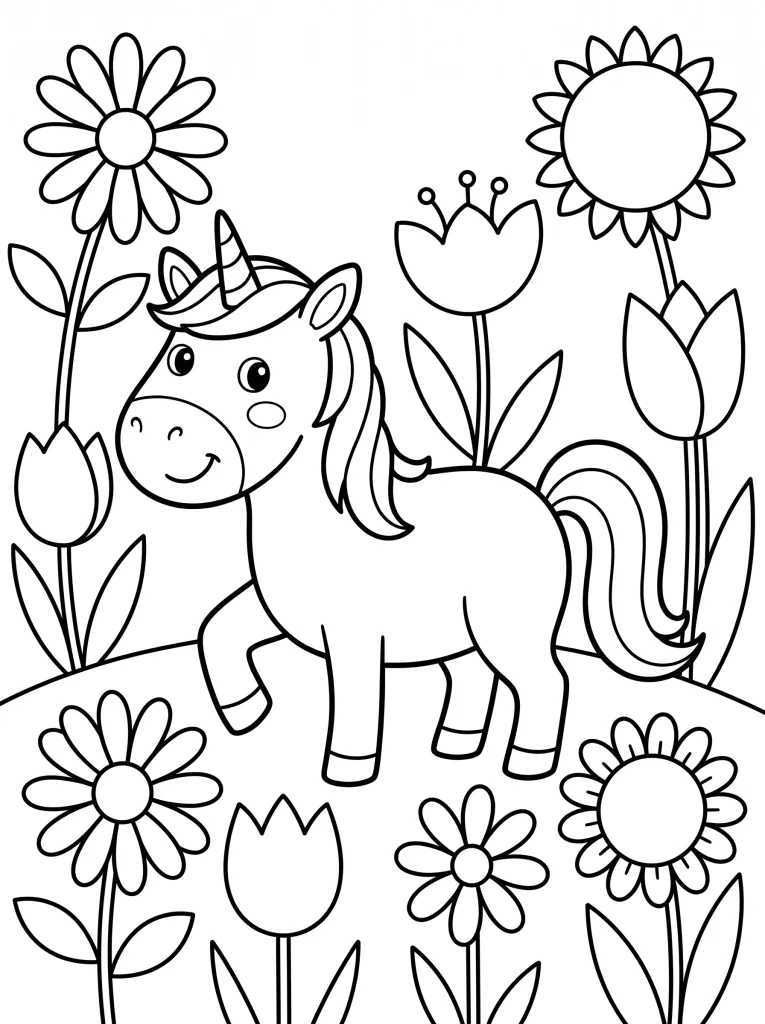 Sample coloring pages — Coloring pages on any theme (1)